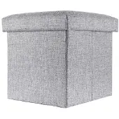 Intirilife 30x30x30 cm kokoontaittuva säilytysjakkara
