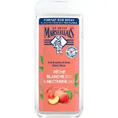 Le Petit Marseillais Extra Doux Suihkuöljy Valkoinen Persikka & Luomu Nektariini 650 ml