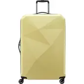Delsey Karat 2.0 76 Cm 4Dw Trolley Case - Yellow - ONE SIZE