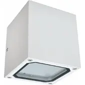Malmbergs Seinävalaisin Cube II Valkoinen 7W G9 IP54