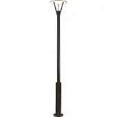 Malmbergs Eklof LED-pylväsvalaisin tummanharmaa 1x15,7W IP54