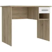 Hobby Hall Työpöytä Sety, ruskea/valkoinen