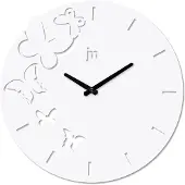 Justaminute seinäkello metalli 14982B