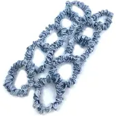 Pipol's Bazaar Skinny Scrunchie 10pcs Grey