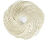 Rapunzel of sweden Vegan Hair Scrunchie 20 cm 10.10 Platinum Blonde