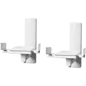 B-Tech ventry - side clamping loudspeaker wall mounts with tilt & swivel (pair)