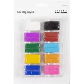 Creativ Company 10x20g värikäs polymeerimassa