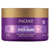 INOAR Absolut Speed Blond ravitseva ja sävyttävä naamio vaaleille hiuksille 250 g