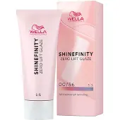 Wella Shinefinity Glaze Ammattilaisten hiussävyte 60 ml 00/56 Rosé Booster