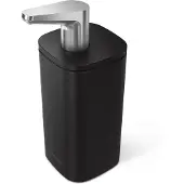 Simplehuman 295 ml saippua-annostelija, musta teräs