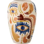 Bloomingville Horus Vase - Orange - Ø 22 cm