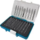 Makita Minikoon mac-tarvikesarjat P-81050; 99 kpl.