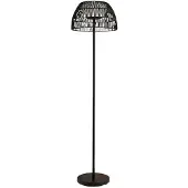 LUCANDE Heribio LED Ulko Lattiavalaisin H153 Musta - Lucande