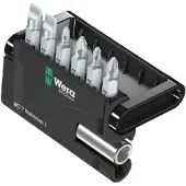 Wera Minikoon mac-tarvikesarjat ''Mini-Check''; 7 kpl.