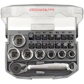 Gedore red Socket Set 1/4 23-pieces