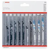 Bosch Sahaterä setti 2607011170; 10 kpl.