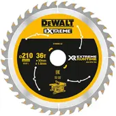 DeWalt Lame pöytäsaha 210x30 mm 36 Hammasta XR Extreme runtime - DT99566