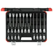 Gedore screwdriver bits 1/2" XZN, socket wrench