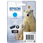 Epson 26 Claria Premium Ink Polar Bear -väriainekasetti, syaani