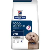 Hills Prescription Diet z/d Food Sensitivities, Koiran kuivaruoka, Adult, 1 kg