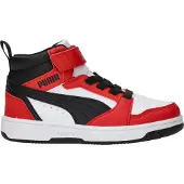 Puma REBOUND V6 MID AC+ PS lasten urheilukengät punaiset 39383203 r 28
