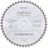 Metabo Sahanterä Aluminium Cut - Professional 165x20 Z48 FZ/TZ 5° neg
