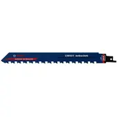 Bosch Expert 2 608 900 415, Puukkosahanterä, Tiili, Runsashiilinen teräs (HCS), Sininen, 19 cm, 1,27 cm
