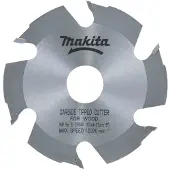 Makita Karbidi puukiekko - - B-20644 - Ø100mm - 6 hammasta - Holkki 22mm