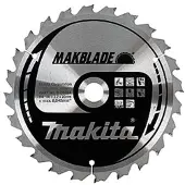 Makita 260x30x2,3 mm Z-24 pyörösahanterä