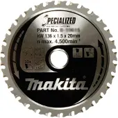 Makita 136x20Z1,4 mm Z-50 pyörösahanterä