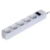 24.Se SPG3-B-6C, 5 AC-pistorasia(a), 1,8 m, 45 mm, 80 mm, 340 mm, 560 g