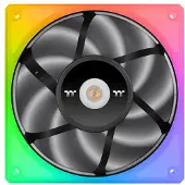 Thermaltake TOUGHFAN 14 PWM ARGB -tuuletinsarja, hydraulinen laakeri, 140 mm, 3 kpl, valkoinen