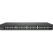 SonicWALL Switch SWS14-48, hallinnoitu kytkin, 1U, musta