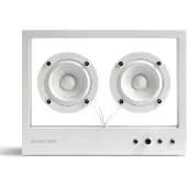 Transparent Sound Small Speaker White