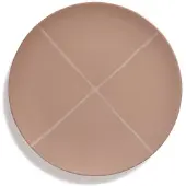 Serax Zuma lautanen M Ø28 cm 2-pakkaus Sienna