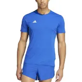 Adidas Adizero E Tee - Blue - M