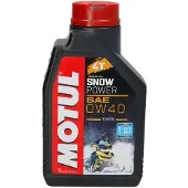 Motul Moottoriöljy SNOWPOWER 0W40 4T 1L. 0w-40