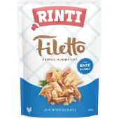 Rinti | Filetto | Kananfileet hyytelössä - 100 g pussi - ankanlihalla 100 g