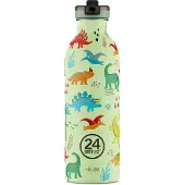24Bottles 24 Bottles - Kids Collection - Urban Bottle 500 ml w. Sports Lid - Jurassic Friends (24B937)