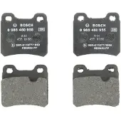 Bosch Jarrupalat Taka, 0 986 460 955 - Opel - Astra, Vectra, Kadett, Calibra. Saab - 900