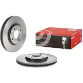 Brembo Jarrulevy 09D21611 edessä, tuuletettu, 1 Kappale