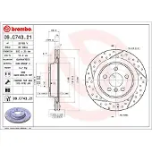 Brembo Jarrulevy (1kpl) 09.C743.21