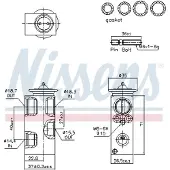 Nissens Paisuntaventtiili - Mercedes - W176, W117, W246, X156