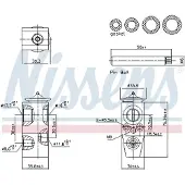 Nissens Paisuntaventtiili - Ford - Focus, Transit, Transit connect, Kuga, C-max, Grand, Tourneo grand, Tourneo connect