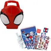 Spiderman 3d-salkku Kirjoitustarvikkeilla