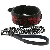 Dreamtoys Blaze - kaulapanta ja talutushihnasetti (punainen)