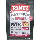 Rinti 4kg Max-I-Mum Large Breed kana koiran kuivaruoka