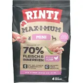 Rinti 4kg Max-i-mum Mini Adult Chicken koiranruoka
