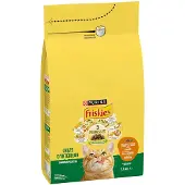 Friskies 3x1,5kg Indoor Cat kana, kalkkuna ja vihannekset PURINA