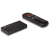 Lindy 38337, HDMI, Micro-USB, Metalli, Musta, 60 Hz, 48 Gbit/s